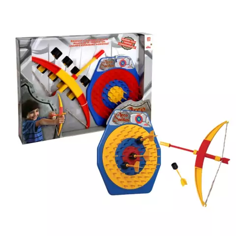 ELKA - BRINQUEDO ARCO E DARDOS COM 4 DARDOS