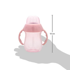 BUBA - COPO DE TREINAMENTO COM ALÇA 160ML ROSA - comprar online