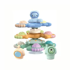 KIT COM 3 FIDGET SPINNER ASTRONAUTA COM VENTOSA na internet