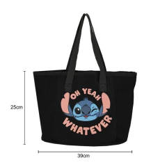 DISNEY - BOLSA DE OMBRO LILO E STITCH - PRETA - comprar online