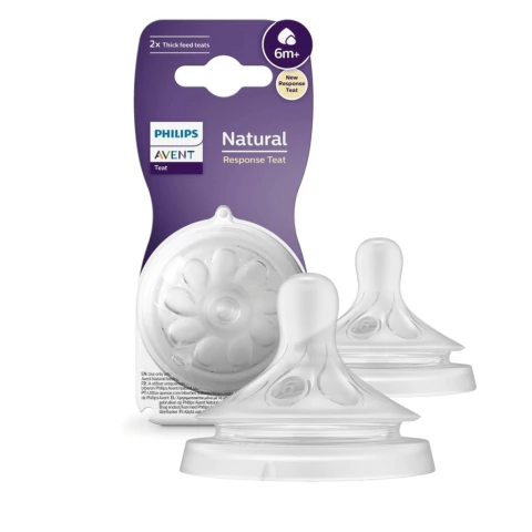 AVENT - BICO PARA MAMADEIRA PETALA 3.0 T6 6M+ - LÍQUIDOS ESPESSOS