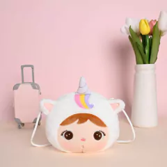 METOO DOLL - BOLSA COM ALÇA MINI 15CM KEPPEL UNICÓRNIO COM CAIXA - Mamu Kids Store