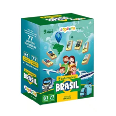 SOPECCA - CONHECENDO O BRASIL JOGO DE TABULEIRO COM MAPA DO BRASIL - loja online