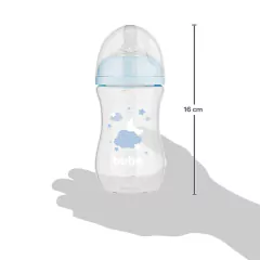 BUBA - MAMADEIRA ANTICÓLICA EASY FLOW NUVEM 270ML - AZUL - comprar online