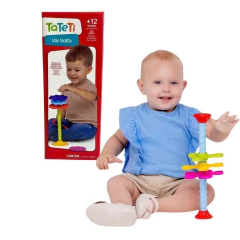 TATETI - VAI VOLTA FORMAS TORRE DIDÁTICA DE EMPILHAR