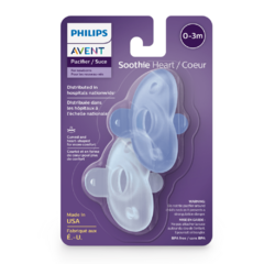 AVENT - CHUPETA SOOTHIE - AZUL - 0-3 MESES - Mamu Kids Store