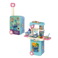 MULTIKIDS - MALA DE VIAGEM 3 EM 1 STITCH DISNEY OFICIAL