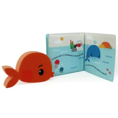 LIVRO DE BANHO ANIMAIS AQUÁTICOS COM ESPONJINHA - FISHER PRICE - loja online