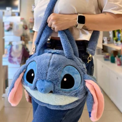DISNEY - BOLSA DE MÃO 3D LILO E STITCH - STITCH GRANDE na internet