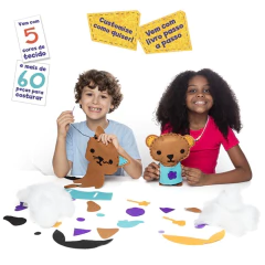 TOYSTER - LIVRO DOS BICHINHOS DE FELTRO FAZENDO ARTE - comprar online