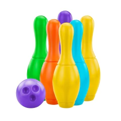 ROMA - JOGO DE BOLICHE COM 6 PINOS E 2 BOLAS na internet