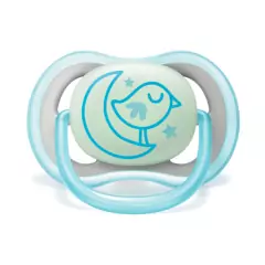 AVENT - CHUPETA ULTRA AIR DUPLA NIGHTTIME 6-18 MENINO - loja online