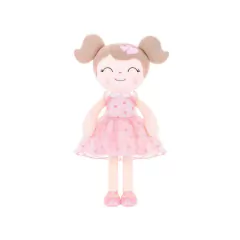 GLOVELEYA - BONECA 40CM SPRING CORAÇÃO - ROSA - Mamu Kids Store