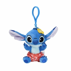 DISNEY - PELÚCIA CHAVEIRO DISNEY LILO E STITCH - SHORTS HAVAIANO