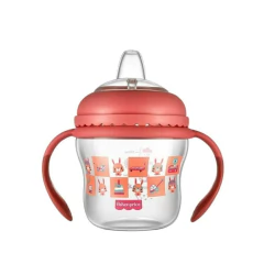 FISHER PRICE - COPO DE TRANSIÇÃO BICO E ALÇA REMOVÍVEL 150ML - ROSA - loja online