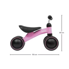 BUBA - BICICLETA DE EQUILIBRIO - 4 RODAS ROSA - comprar online