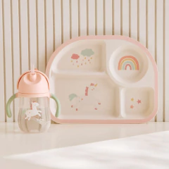 Imagem do BUBA - PRATO COM DIVISORIAS MAGIC UNICÓRNIO