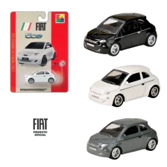 CARRINHO EM MINIATURA EM METAL FIAT T500 ESCALA 1/64 OFICIAL