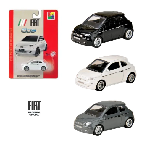 CARRINHO EM MINIATURA EM METAL FIAT T500 ESCALA 1/64 OFICIAL