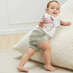 BUBA - COPO COM CANUDO E DISPOSITIVO 250ML - ONCINHA - Mamu Kids Store