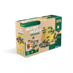 BRINQUEDO DE MONTAR MACIO - INVENT+MAIS - DINO BANG - 41 PEÇAS - comprar online