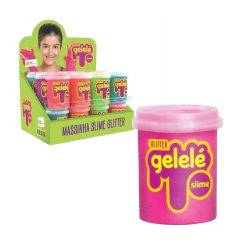 GELELÉ - SLIME COM GLITTER ESTRELA