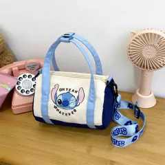 DISNEY - BOLSA DE MÃO COM ALÇA LILO E STITCH OH YEAH WHATEVER - Mamu Kids Store