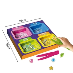NIG - BRINQUEDO DE MADEIRA MONTESSORI - CORES & POTES - DORA - comprar online