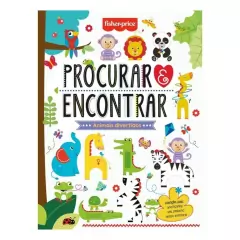 FISHER PRICE - LIVROS PROCURAR E ENCONTRAR ANIMAIS DIVERTIDO