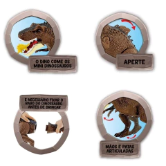MULTIKIDS - DINO ATTACK MORDIDA DO DINO COM SOM - loja online