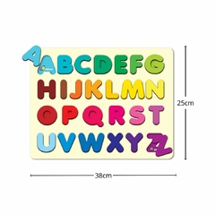 BABEBI - ALFABETO MAIUSCULO DE ENCAIXE MONTESSORI 4 ANOS - comprar online
