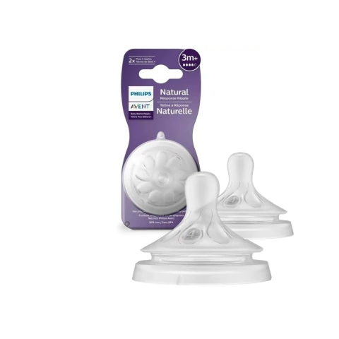 AVENT - BICO PARA MAMADEIRA PETALA 3.0 NATURAL RESPONSE T4 3M+