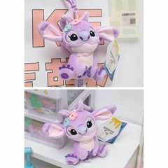 DISNEY - PELÚCIA CHAVEIRO DISNEY LILO E STITCH - ANGEL na internet