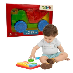 TATETI - MONTA RODADINHOS BRINQUEDO DIDÁTICO na internet