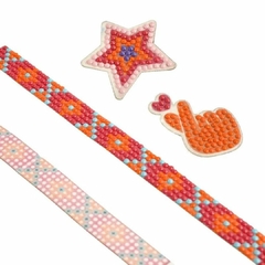 ESTRELA - KIT TIARA E STICKERS COM DIAMANTES - LULUCA na internet