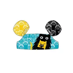 PANDA POOL - LARANJA KIDS - BOIA TRIPLA INFANTIL - B2 - 14 A 25 KG PET