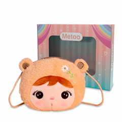 METOO DOLL - BOLSA COM ALÇA MINI 15CM KEPPEL URSO COM CAIXA