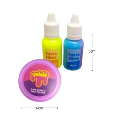 GELELÉ - SLIME PARA COLORIR TIE DYE - comprar online