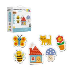 BABEBI - PRIMEIRO QUEBRA-CABEÇA JARDIM EM MADEIRA