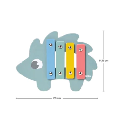 BUBA - XILOFONE DE MADEIRA CLOUDY PORCO ESPINHO AZUL - loja online