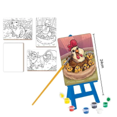 NIG - BRINQUEDO DE MADEIRA - KIT PINTURINHA - FAZENDINHA - comprar online