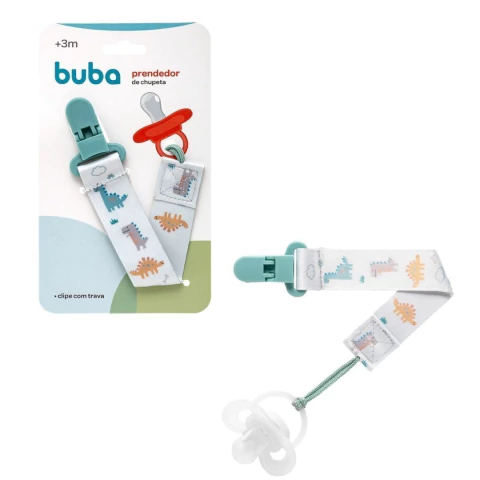 BUBA - PRENDEDOR DE CHUPETA MAGIC DINO