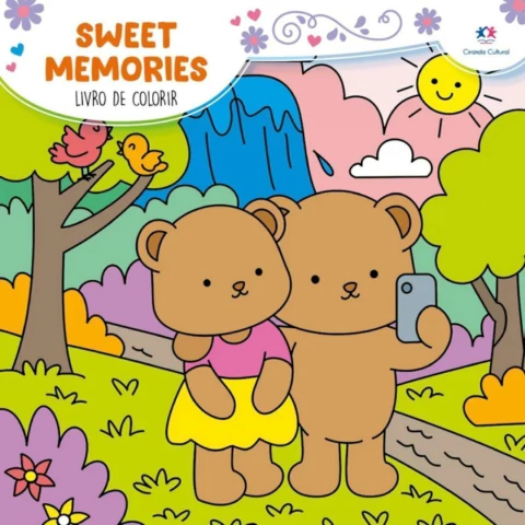 LIVRO DE COLORIR SWEET MEMORIES - CIRANDA CULTURAL