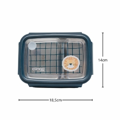 CLINGO - BENTO BOX INOX COM DIVISÓRIAS - LUKE - comprar online