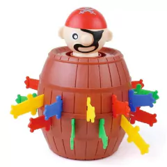 BRINQUEDO PULA-PIRATA PEQUENO COM 16 ESPADAS - comprar online