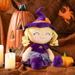 GLOVELEYA - BONECA 40CM SPRING HALLOWEEN - BRUXA