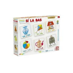 JUNGES - DESCOBRINDO SÍLABAS QUEBRA CABEÇA DIDÁTICO - Mamu Kids Store