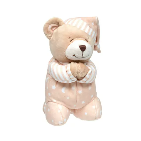 BUBA - PELÚCIA URSINHO QUE REZA 38CM - BEGE