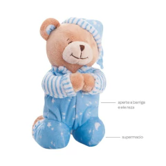 BUBA - PELÚCIA URSINHO QUE REZA 38CM - AZUL na internet