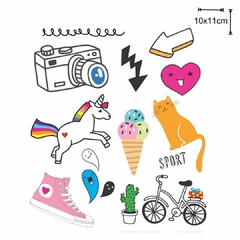 TATUFUN - POP UNICÓRNIO TATUAGEM TEMPORÁRIA INFANTIL - comprar online